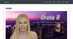 Desktop Screenshot of gretablackburn.com